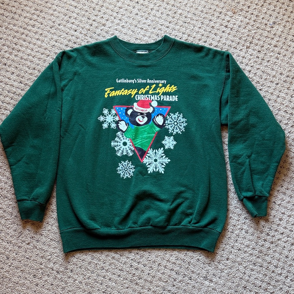 Vintage Gatlinburg Christmas Parade Sweater Size M (38-40)
